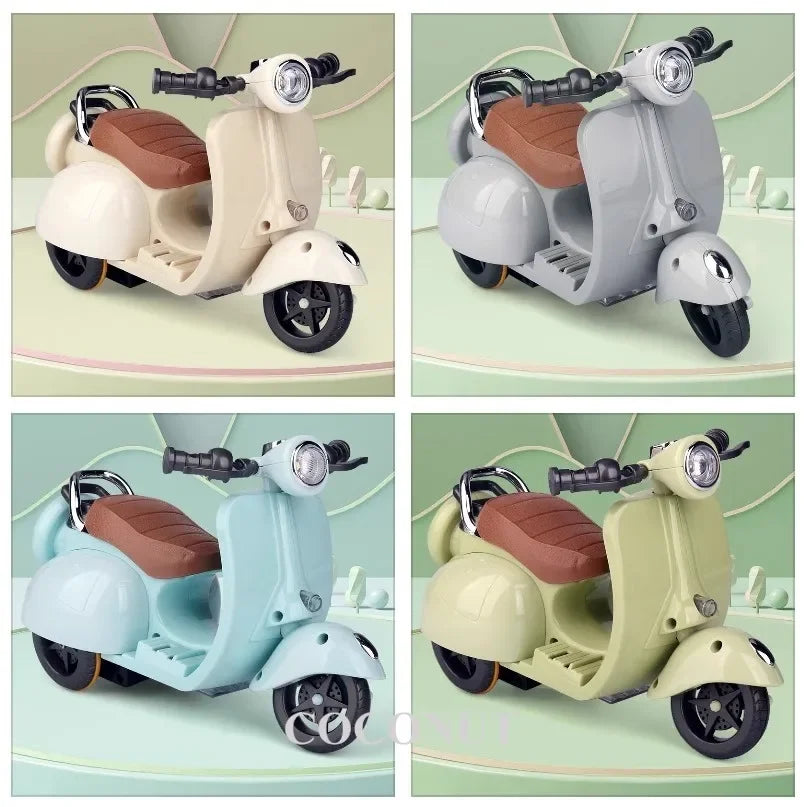 Labubu Ride-On Motorcycle Toy - Electric Moving Vehicle for 15/17Cm Vinyl Dolls with Realistic Design