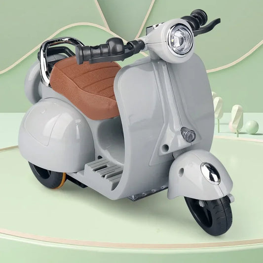Labubu Ride-On Motorcycle Toy - Electric Moving Vehicle for 15/17Cm Vinyl Dolls with Realistic Design