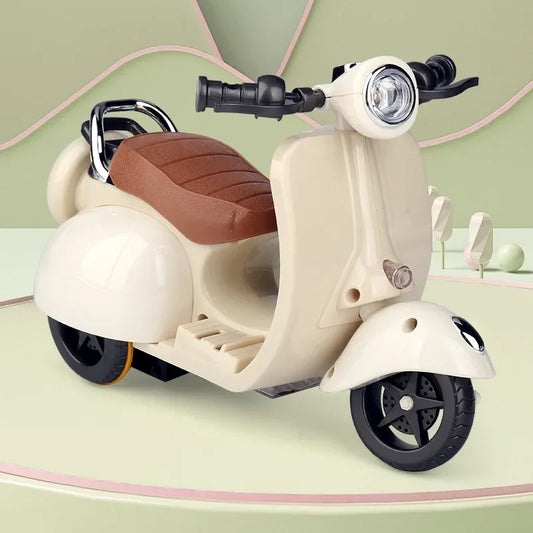 Labubu Ride-On Motorcycle Toy - Electric Moving Vehicle for 15/17Cm Vinyl Dolls with Realistic Design
