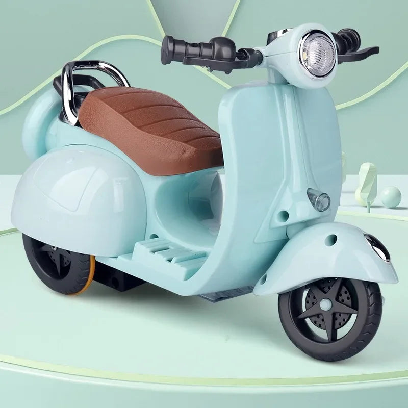 Labubu Ride-On Motorcycle Toy - Electric Moving Vehicle for 15/17Cm Vinyl Dolls with Realistic Design